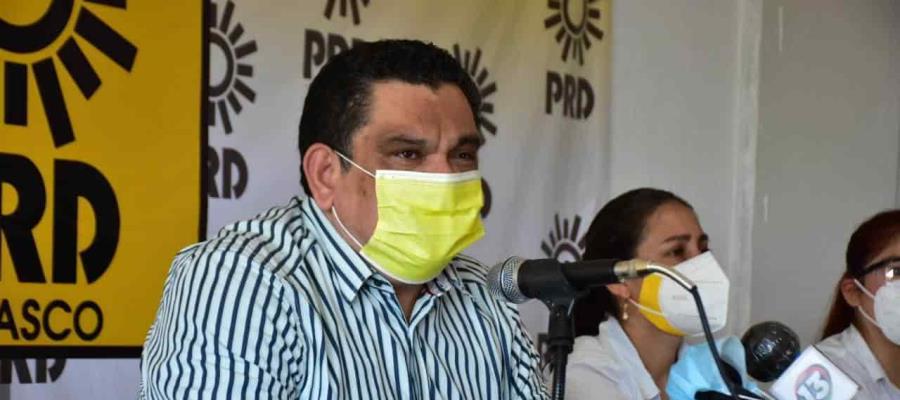 Lista de posibles candidatos de MORENA para el 2024 es una vacilada del gobernador: PRD