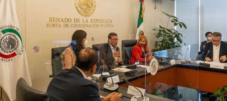 Comparece a puerta cerrada titular de la CNDH ante el Senado; el PAN exige su renuncia al cargo