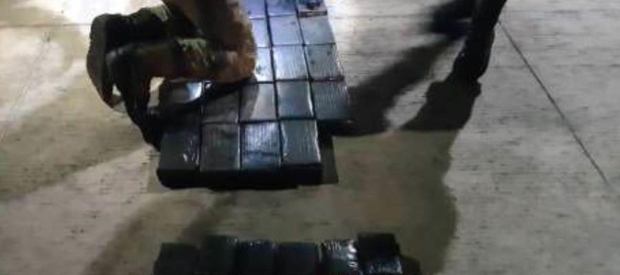 Asegura SEDENA a 4 personas por transportar 60 kg de cocaína en Tamaulipas