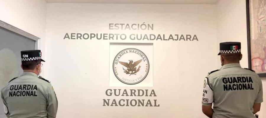 Decomisa Guardia Nacional 3,953 pastillas de metanfetaminas y un kilo de extracto de marihuana en Guadalajara