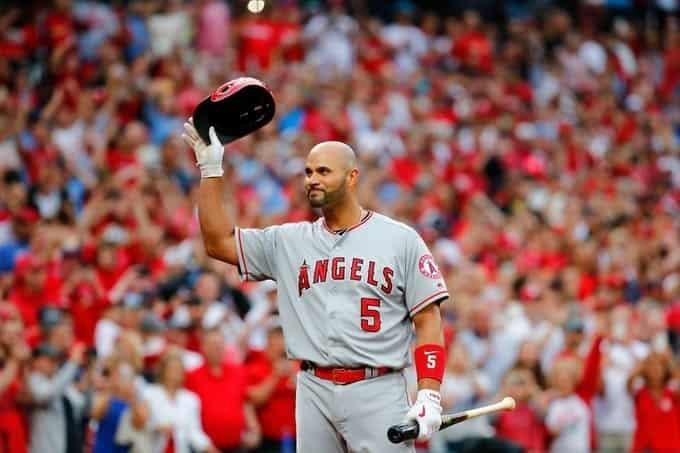 Albert Pujols entra al Top 5 de jornroneros de Grandes Ligas