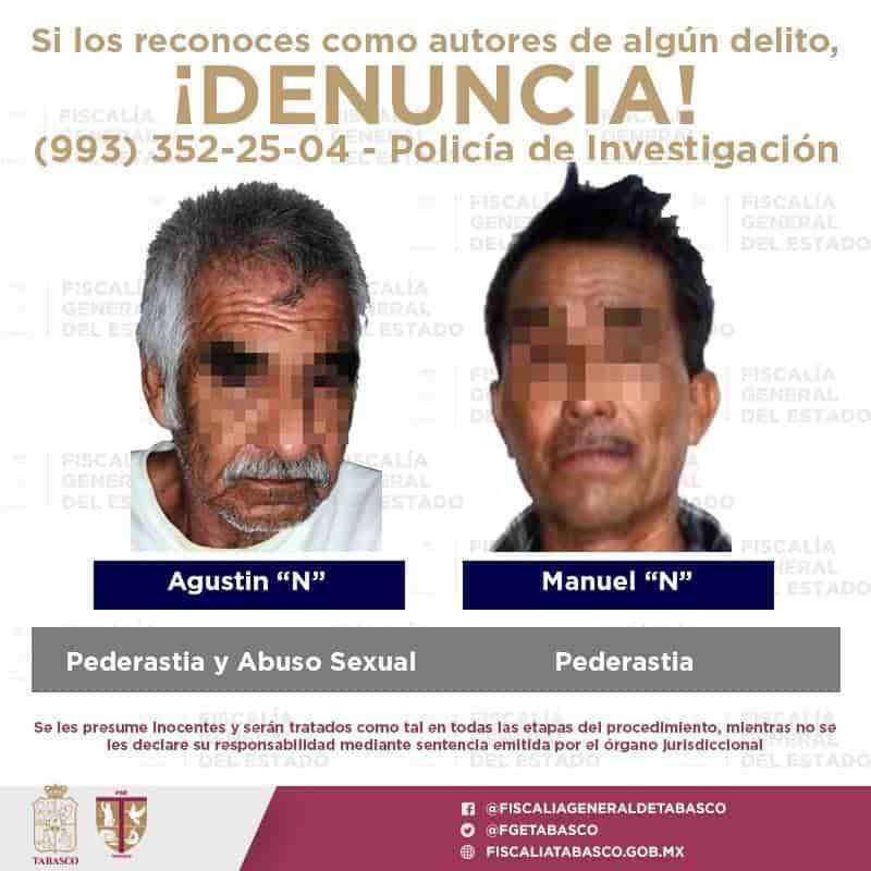 Detienen a cuatro sujetos por delitos de robo y delitos sexuales