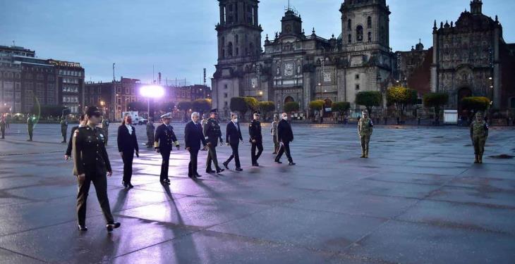 Rinde gobierno federal homenaje a víctimas de sismos