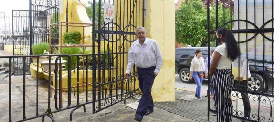 Evalúa López Obrador reconstrucción de sitios históricos y templos en Jojutla, Morelos tras el sismo de 2017 Evalúa López Obrador reconstrucción de sitios históricos y templos en Jojutla, Morelos tras el sismo de 2017