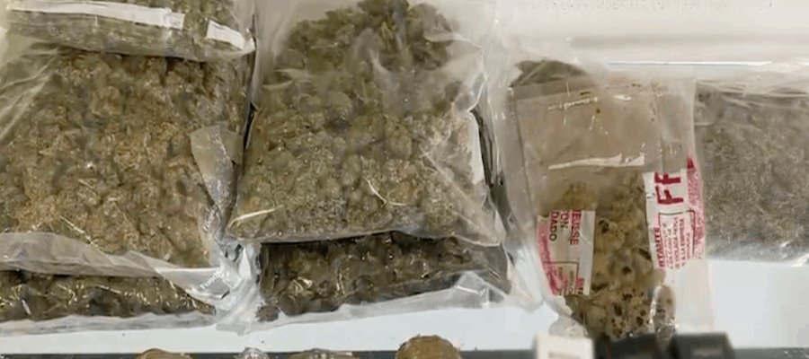 Incauta Guardia Nacional metanfetamina, marihuana y aceite de cannabis transportados en veladoras en Nuevo León
