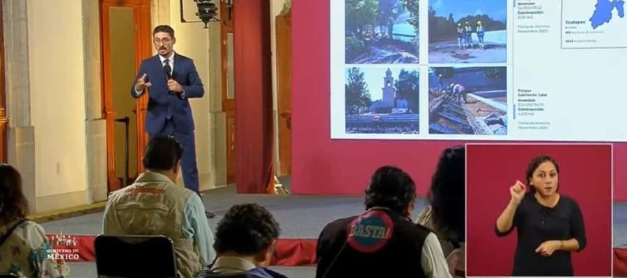 Estima SADATU que programa de mejoramiento urbano alcanzará los 300 mil empleos generados