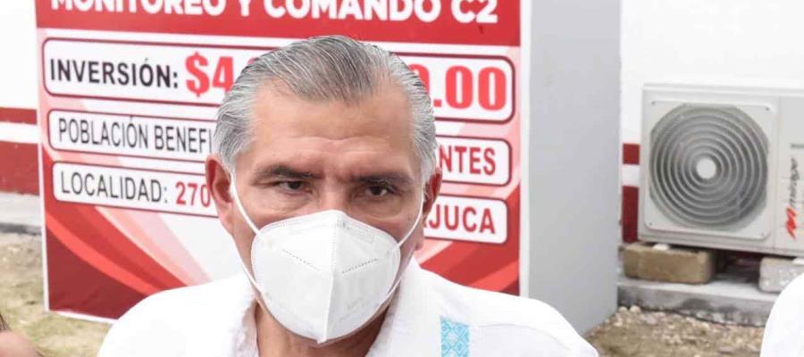 Asegura Adán Augusto López que hay gobernabilidad en los 17 Ayuntamientos y que cerrarán bien el año