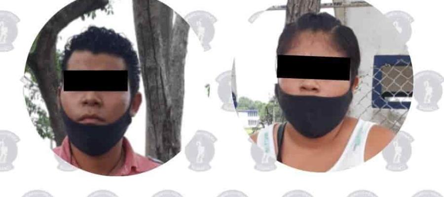 Decomisan bolsas de cocaína y marihuana y detienen a pareja en Gaviotas