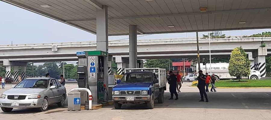 Balean a hombre en gasolinera a la altura de Loma de Caballo