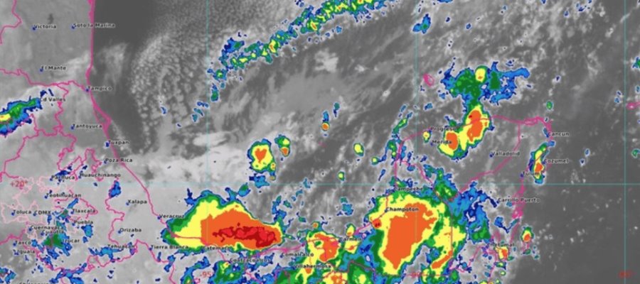 Mantienen pronóstico de lluvias mayores a los 250 mm para hoy en Tabasco
