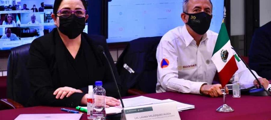 Hoy estará en Tabasco la coordinadora nacional de Protección Civil, Laura Velázquez Alzúa