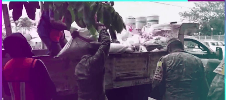 Colocan costalera frente a Laboratorio de Salud Pública, donde se procesan pruebas Covid-19