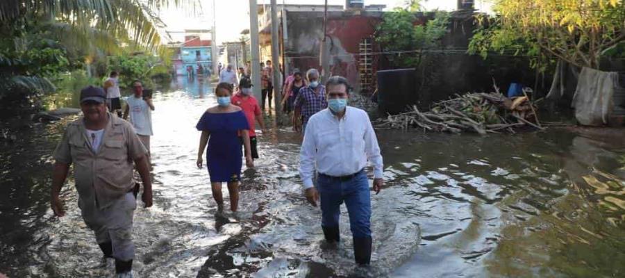 Según Fócil, actuación de Evaristo ante inundaciones es vergonzosa