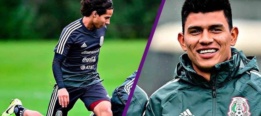 Así entrenan Diego Lainez y Jesús Gallardo con el Tri desde Ámsterdam Así entrenan Diego Lainez y Jesús Gallardo con el Tri desde Ámsterdam