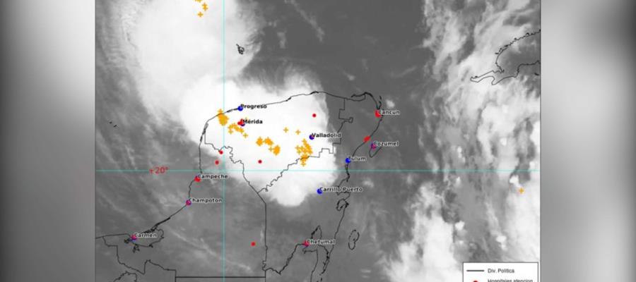 Se fortalece Delta a categoría 2; se prevé incremente a 4 a medida que se acerque a la Península de Yucatán Se fortalece Delta a categoría 2; se prevé incremente a 4 a medida que se acerque a la Península de Yucatán