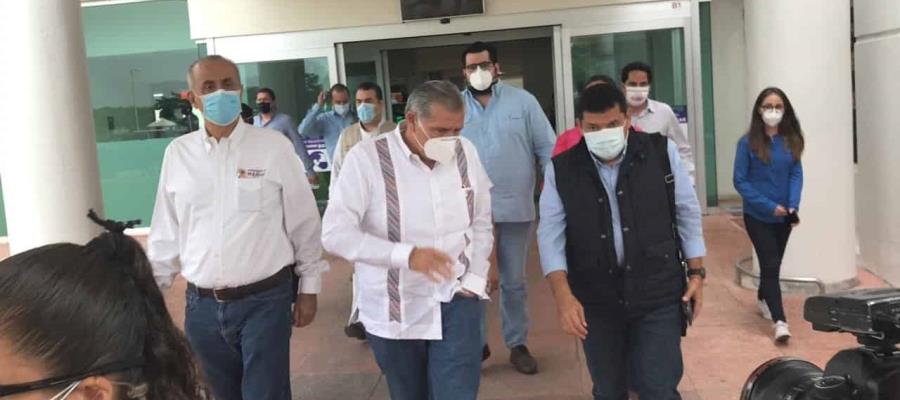 Arriba Javier May a Tabasco; compromete apoyos para todos los afectados por lluvias