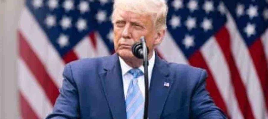 Acusa Donald Trump elección “amañada” para el próximo 03 de noviembre
