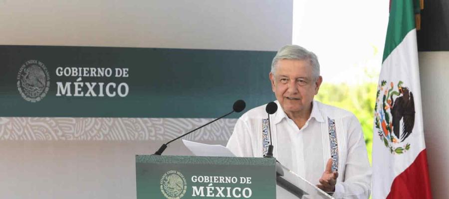 Supervisa Obrador tramo 2 del Tren Maya en Campeche