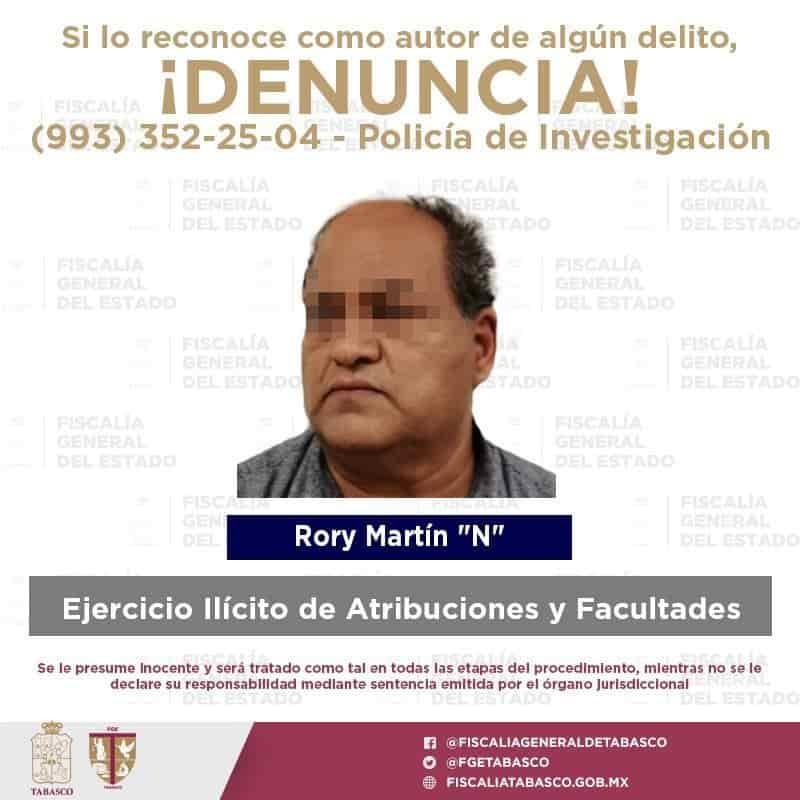 FGE acusa a ex director del Tec de Macuspana de probable ejercicio ilícito de atribuciones; lo detienen