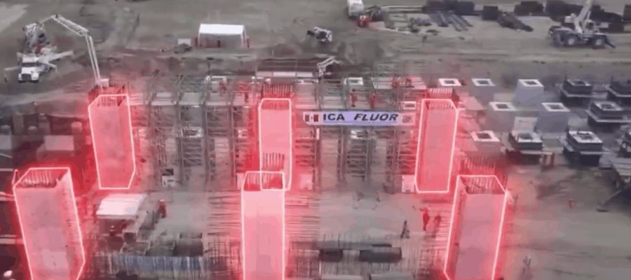 Suma refinería de Dos Bocas nueve plantas de proceso con cimentaciones profundas concluidas