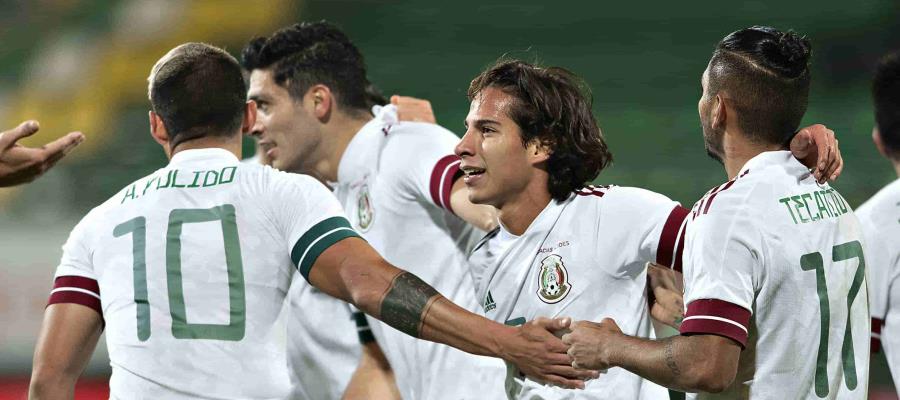 Con gol de Lainez, México logra empate ante Argelia