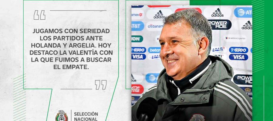 Tata Martino se va ‘conforme’ de gira europea