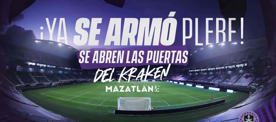 ‘El Kraken’ abrirá con 30% de aforo, ventila el Mazatlán FC