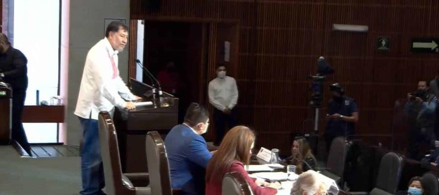 Reprocha Noroña a Sánchez Cordero su intervención en la elección de la Mesa Directiva de la Cámara de Diputados