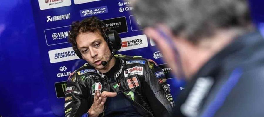 Valentino Rossi da positivo a Covid; se pierde el MotoGP de Aragón