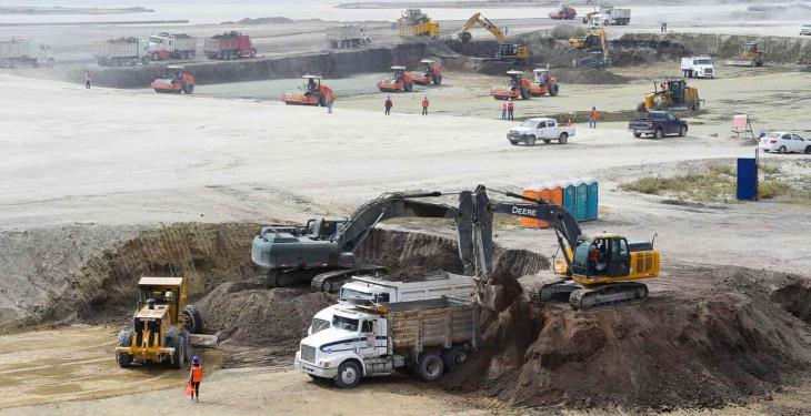 Aeropuerto ‘General Felipe Ángeles’ registra avance del 40 por ciento