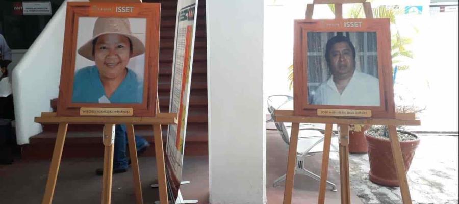 Realiza ISSET homenaje póstumo a personal médico que perdió la batalla contra COVID-19