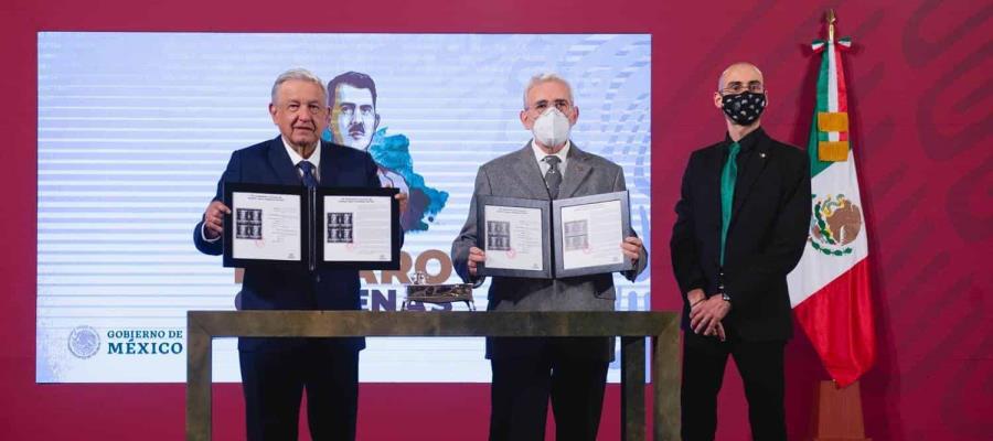 Cancelan timbre postal por el 50 aniversario luctuoso de Lázaro Cárdenas