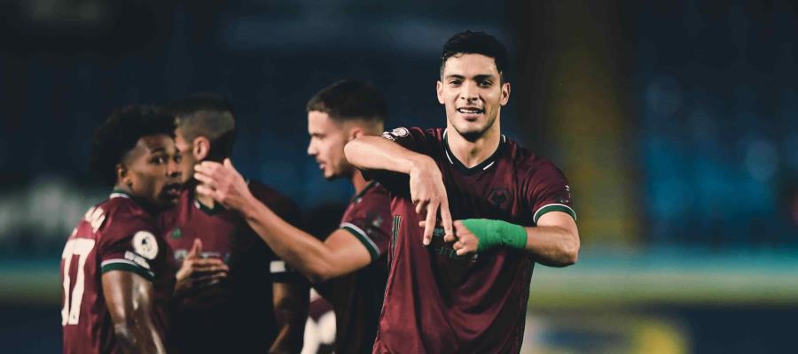 Raúl Jiménez da victoria al Wolverhampton ante Bielsa