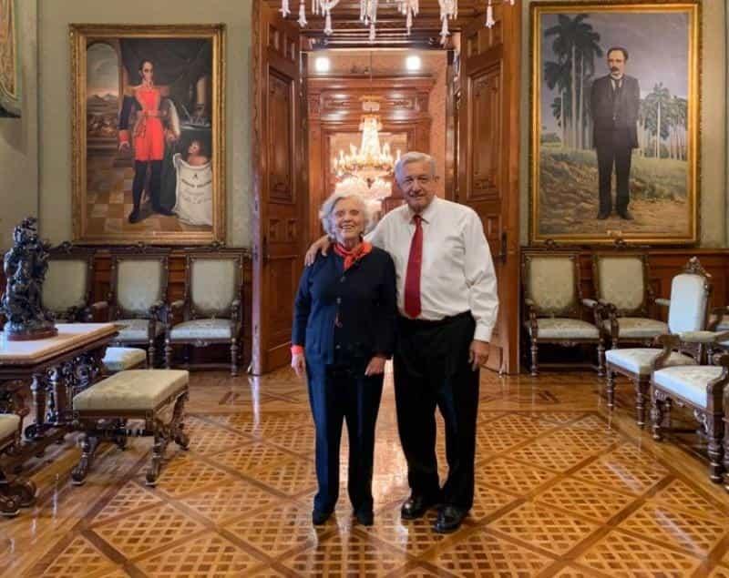 AMLO se siente criticado porque se expone en las mañaneras, señala Elena Poniatowska AMLO se siente criticado porque se expone en las mañaneras, señala Elena Poniatowska