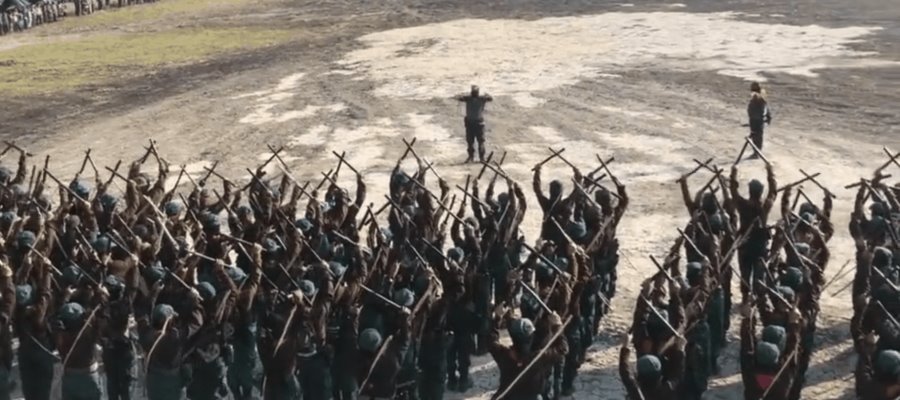 Muestra Ejército Zapatista nuevo Caracol en Chiapas