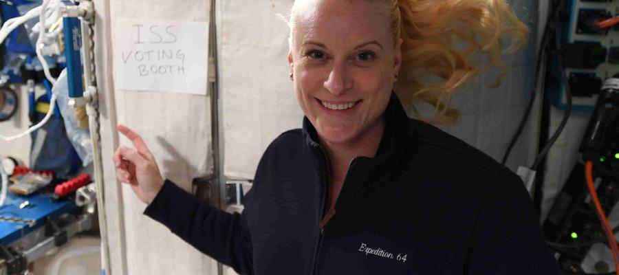 Votarán Astronautas de la NASA desde el espacio para las elecciones en EU