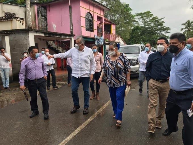 Inicia gira Adán Augusto por Cunduacán; inaugurará obras de pavimentación y suministro de agua