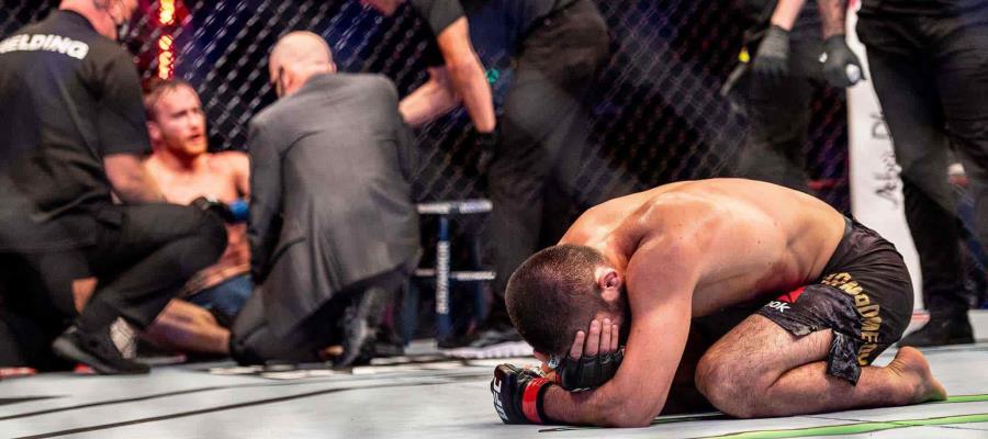 Khabib Nurmagomedov anuncia su retiro en UFC 254, tras vencer a Justin Gaethje