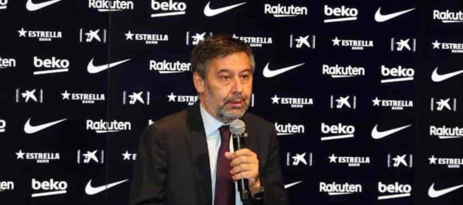 Barça: Bartomeu pide parar la moción de censura por pandemia