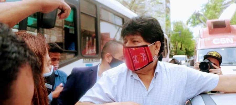 Respalda Evo Morales a AMLO en el caso Cienfuegos