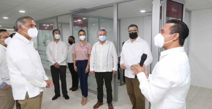 Remodelan oficinas de la FGE en Villahermosa… después de 15 años