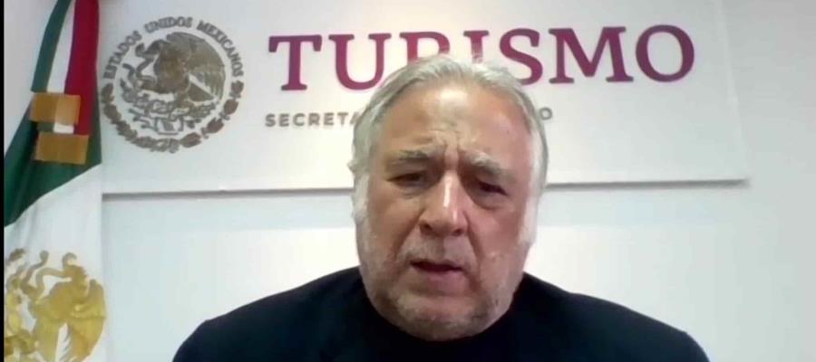 Aclara titular de SECTUR que por problemas de salud, pidió que comparecencia ante el Senado fuera virtual