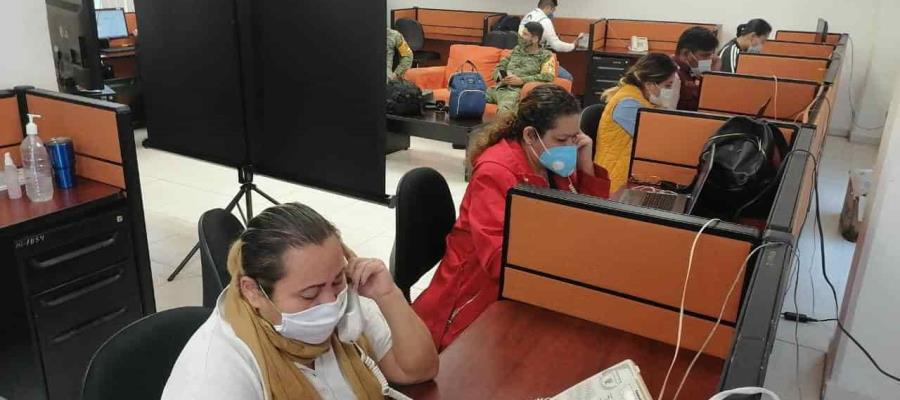 Instalan Centro Estatal de Operaciones en Tabasco para atender afectaciones por lluvias