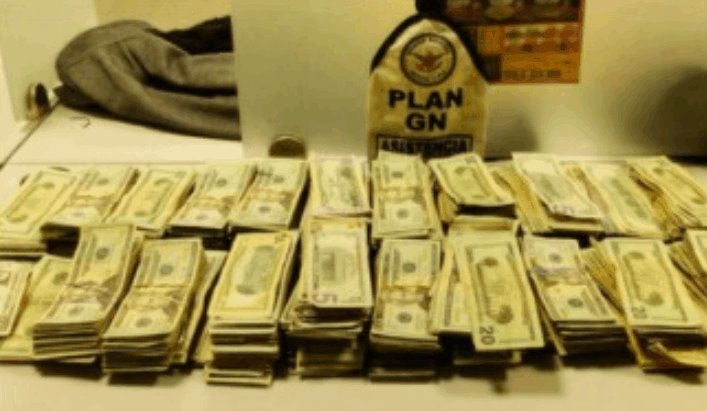 Detienen a estadounidense que pretendía ingresar más de 100 mil dólares sin declarar en Baja California