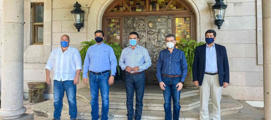 Destaca Alfaro que integrantes de la Alianza Federalista se apoyará con insumos para enfrentar al Covid-19 Destaca Alfaro que integrantes de la Alianza Federalista se apoyará con insumos para enfrentar al Covid-19