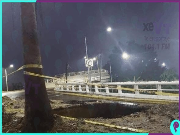 Cierran parcialmente paso vehicular en puente de Paseo Tabasco y Gaviotas por reconexión en la red de agua
