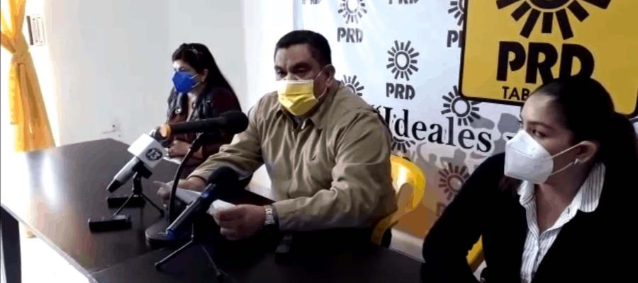 Condena PRD desalojo en manifestación de colonos de Casa Blanca