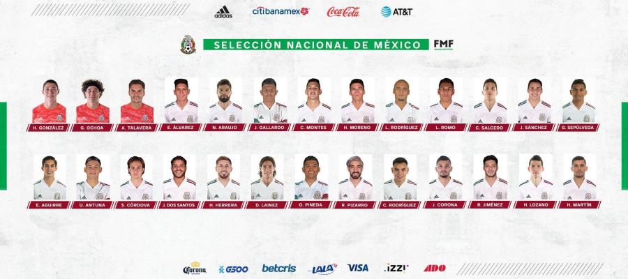 “Tata” vuelve a llamar a tabasqueños Gallardo y Lainez para Selección Nacional