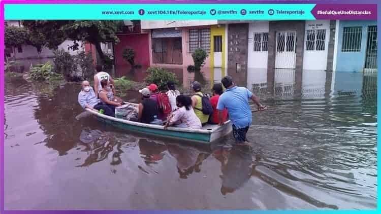 Detectan 18 puntos críticos en Centro por inundaciones