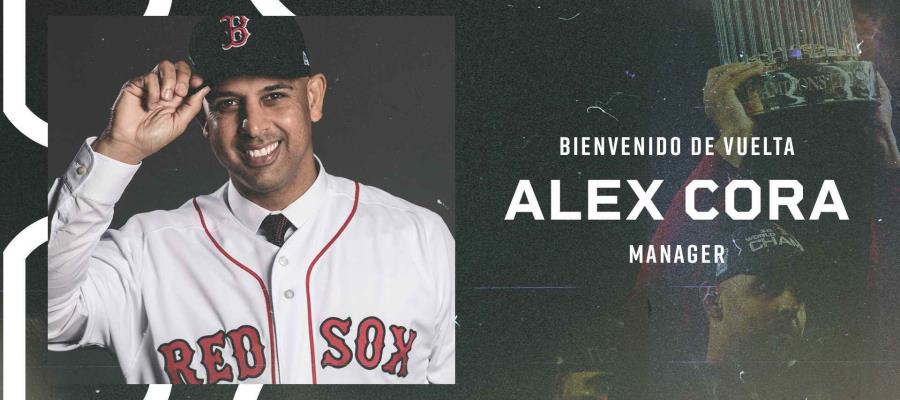 Alex Cora regresa a Medias Rojas de Boston